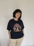 T-shirt aquarelle- "Elle porte la forêt"...